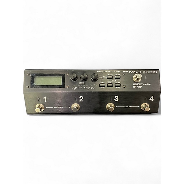Used BOSS MS3 Multi Effects Switcher Effect Processor