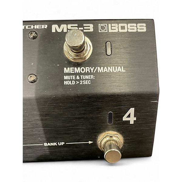 Used BOSS MS3 Multi Effects Switcher Effect Processor