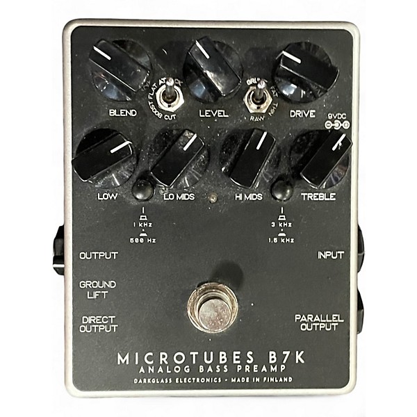 Used Darkglass Microtubes B7K Bass Effect Pedal