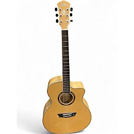 Used Washburn AG40CEK Natural Acoustic Guitar