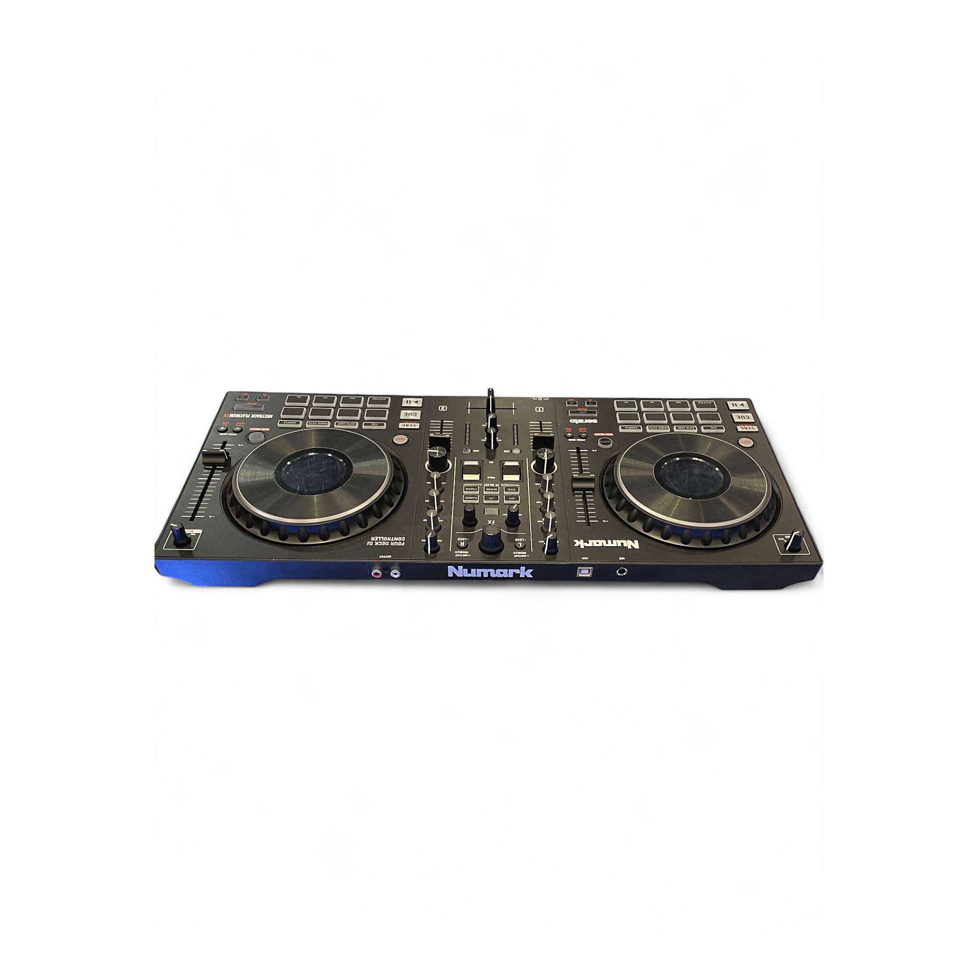 Numark MIXTRACK PLATINUM FX DJコントローラー Numark MIXTRACK Platinum FX 4-deck/2-channel Serato DJ Lite