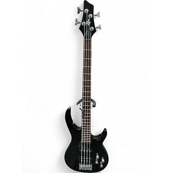 Used Rogue LX400 Black Electric Bass Guitar