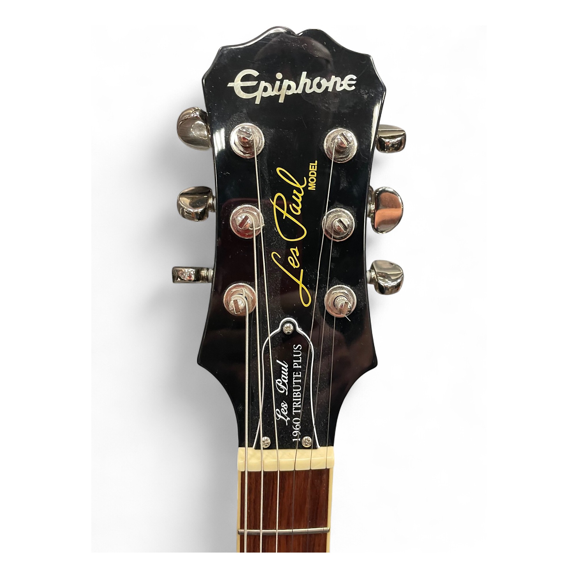 Used Epiphone Les Paul Tribute Plus 1960S Neck Bourbon Burst