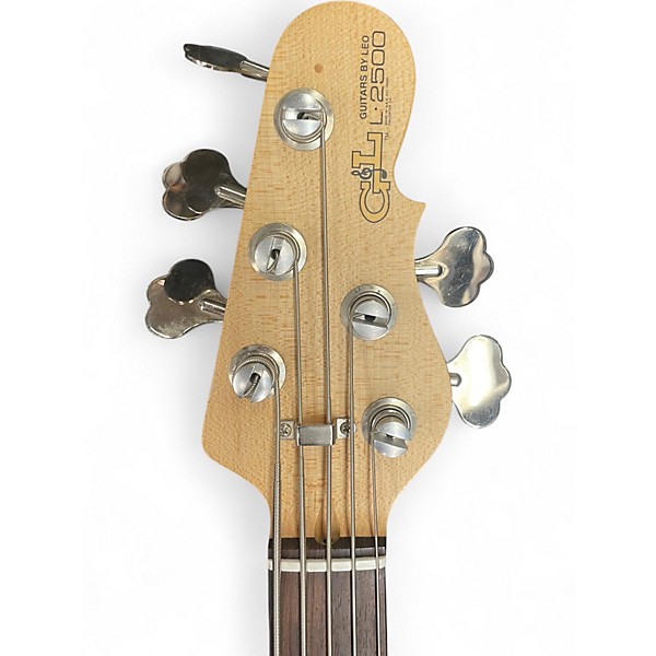 Used G&L USA L2500 5 String Natural Electric Bass Guitar