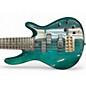 Vintage 1990s Yamaha TRB 5P GREEN Electric Bass Guitar