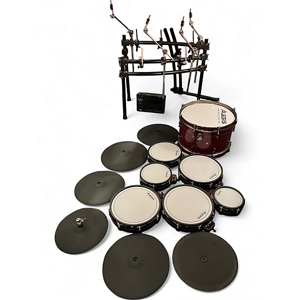 Used Alesis STRATA PRIME EXPANDED ELECTRONIC DRUM SET Electric Drum Set