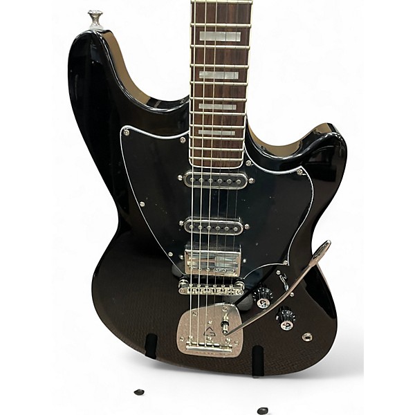 Used Guild Surfliner Deluxe Metallic Black Solid Body Electric Guitar