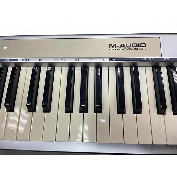 Used M-Audio Keystation 61ES MIDI Controller | Guitar Center