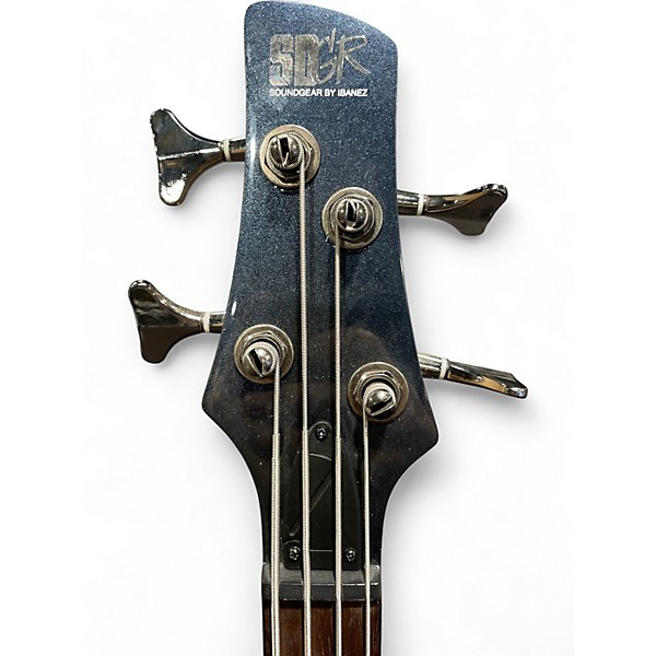 Used Ibanez SR300E Metallic Blue Electric Bass Guitar
