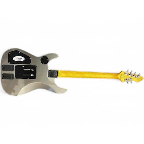 Used Schecter Guitar Research DJ ASHBA SATIN GREY Solid Body Electric Guitar