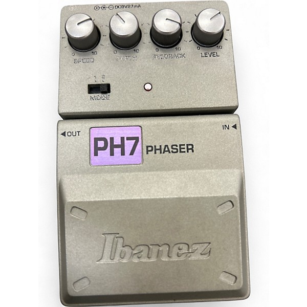Used Ibanez PH7 Phaser Effect Pedal