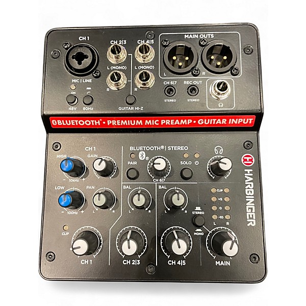 Used Harbinger LV7 Unpowered Mixer