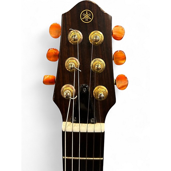 Used Yamaha SLG100S Natural Acoustic Electric Guitar Natural