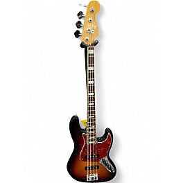 Used Fender American Elite Jazz Bass 3 Color Sunburst Electric Bass Guitar