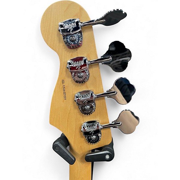 Used Fender American Elite Jazz Bass 3 Color Sunburst Electric Bass Guitar