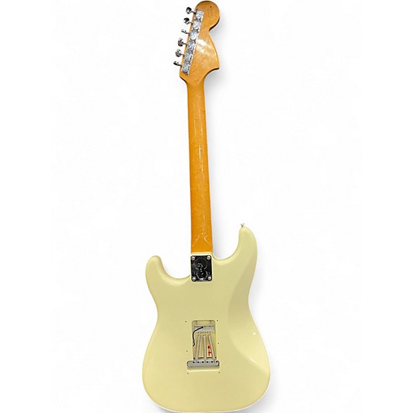 Used Fender JIMI HENDRIX VOODOO STRATOCASTER Olympic White Solid Body Electric Guitar