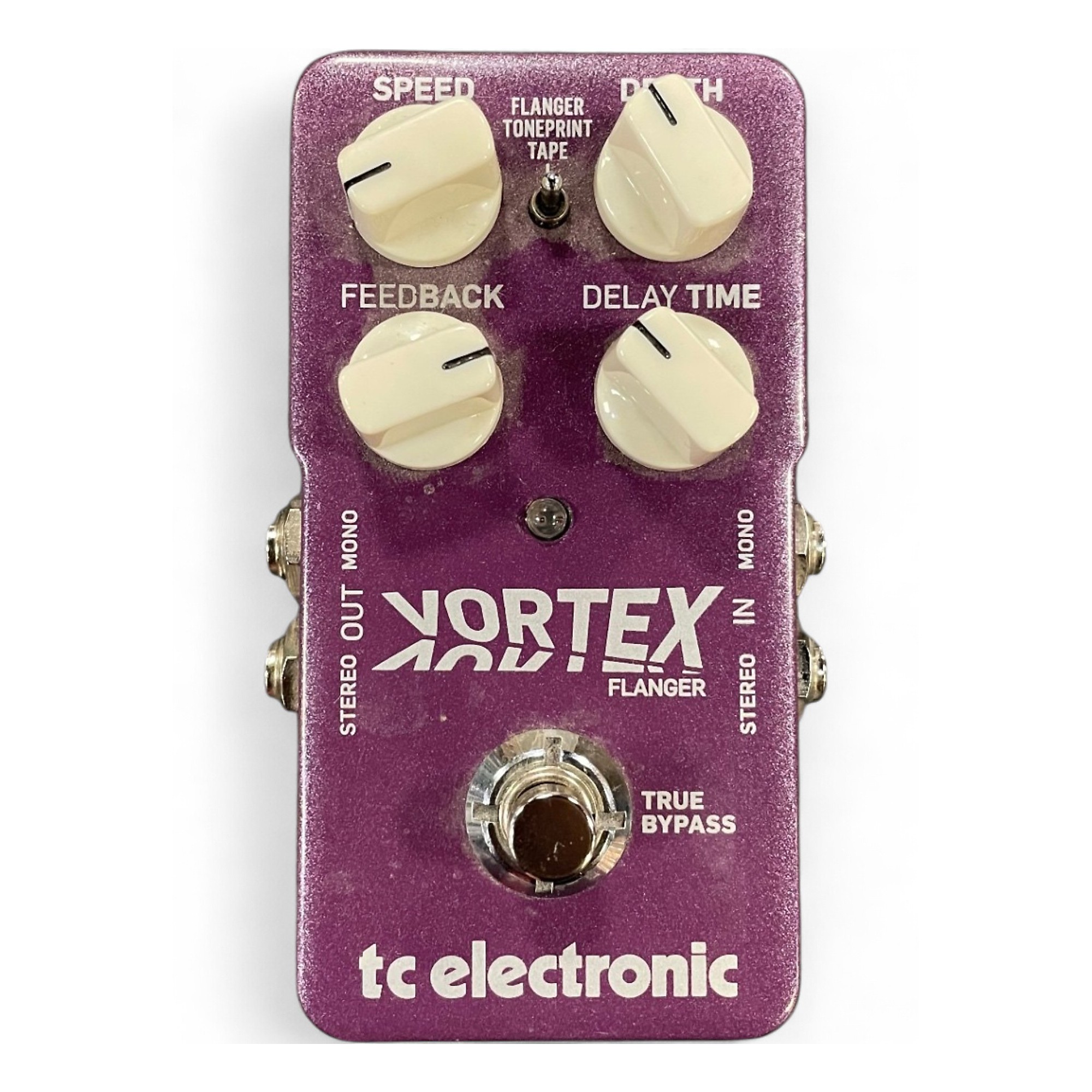tc electronic Vortex Flanger - ギターエフェクター Used TC Electronic Vortex Flanger Effect Pedal | Guitar Center