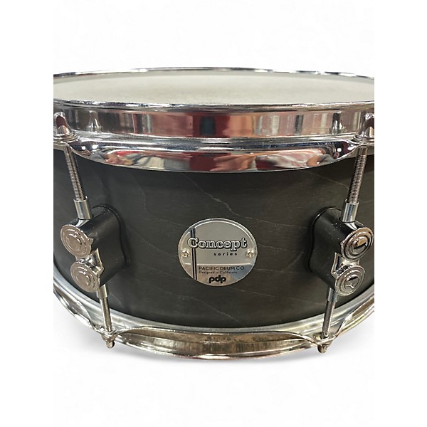 Used PDP by DW 5.5X13 Concept Series Snare satin gray Drum