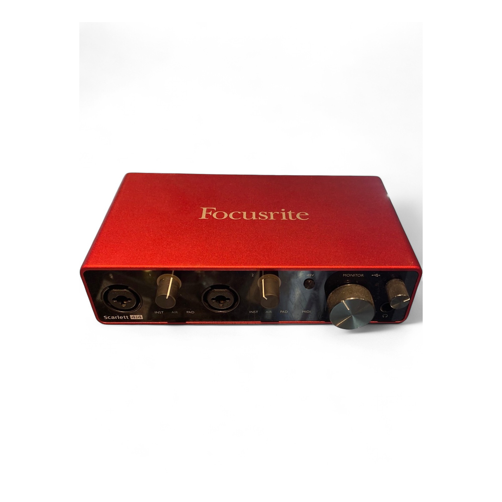 DTM・DAW scarlett 4i4 3rd Focusrite Scarlett 4i4 Gen 4 USB Audio Interface | zZounds