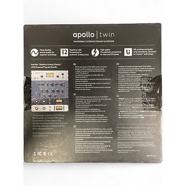 Used Universal Audio Apollo Twin Duo MKII Audio Interface