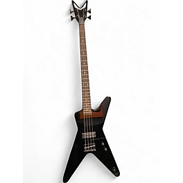 Used Dean 4 string bass Black Electric Bass Guitar