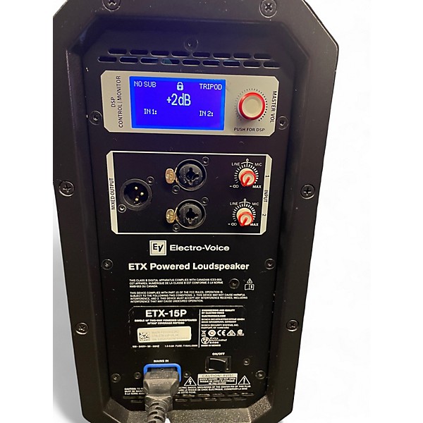 Used Electro-Voice ETX15P Powered Speaker