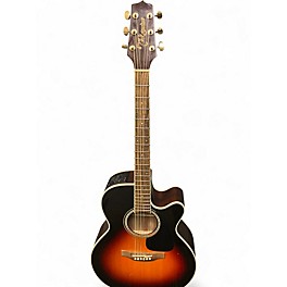 Used Takamine GN51CE 2 Tone Sunburst Acoustic Electric Guitar