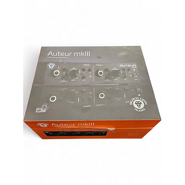 Used Black Lion Audio AUTEUR MKIII Microphone Preamp