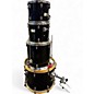 Used Mapex 4 Piece V Series Gloss Black Drum Kit