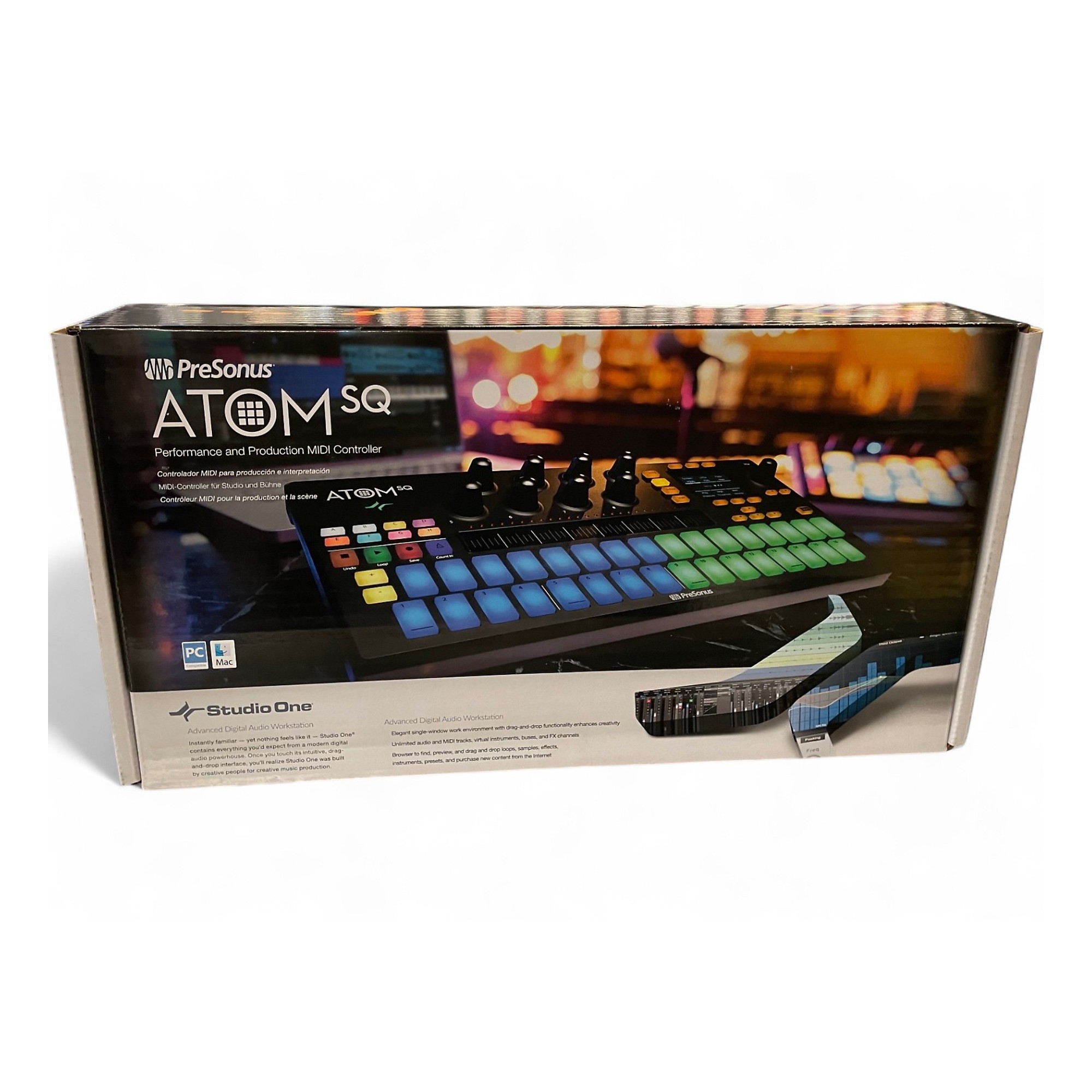 PreSonus ATOM SQ MIDIコントローラー 中古　訳あり✔ PreSonus ATOM SQ Controller｜ミュージックランドKEY