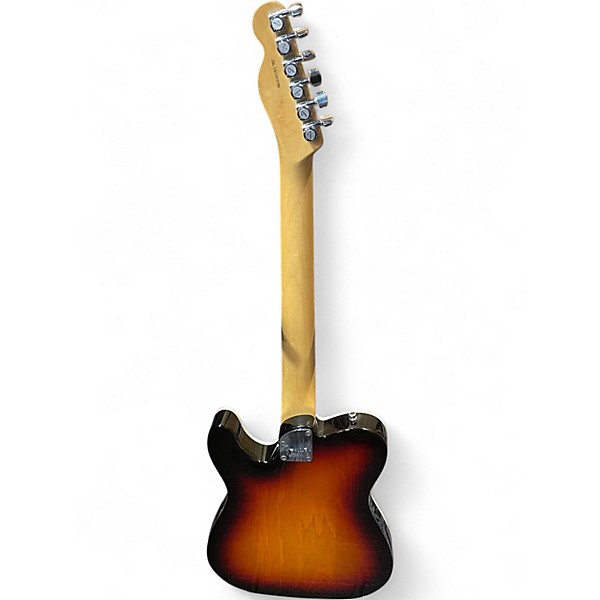 Used 2015 Fender American Elite Thinline Telecaster 3 Color Sunburst Hollow Body Electric Guitar