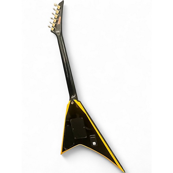 Used Jackson RRX24 Black and Yellow Solid Body Electric Guitar
