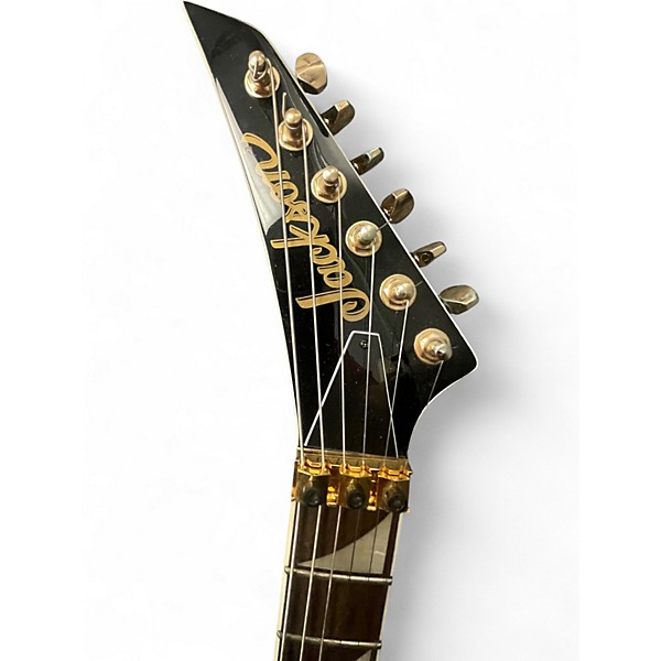 Used Jackson RRX24 Black and Yellow Solid Body Electric Guitar