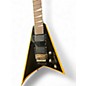 Used Jackson RRX24 Black and Yellow Solid Body Electric Guitar