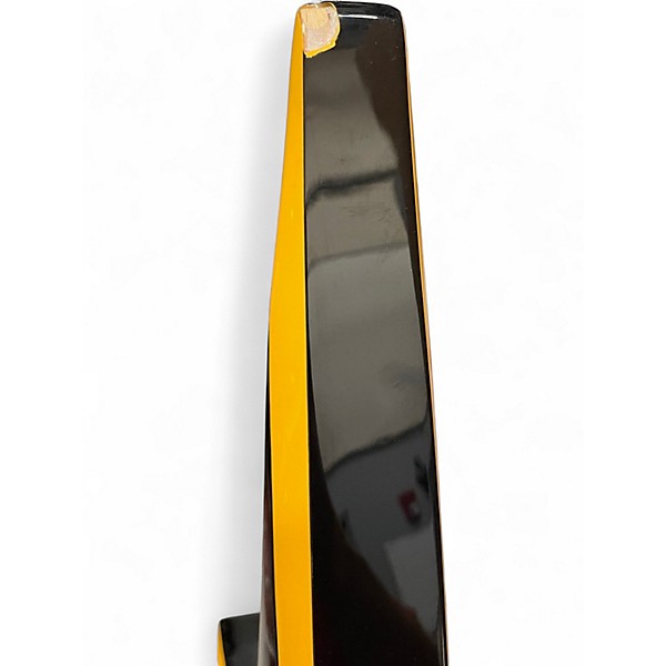 Used Jackson RRX24 Black and Yellow Solid Body Electric Guitar