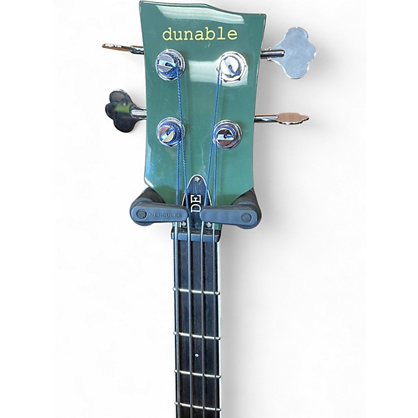 Used Dunable Guitars DE Sage Green Metallic Electric Bass Guitar