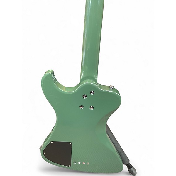 Used Dunable Guitars DE Sage Green Metallic Electric Bass Guitar