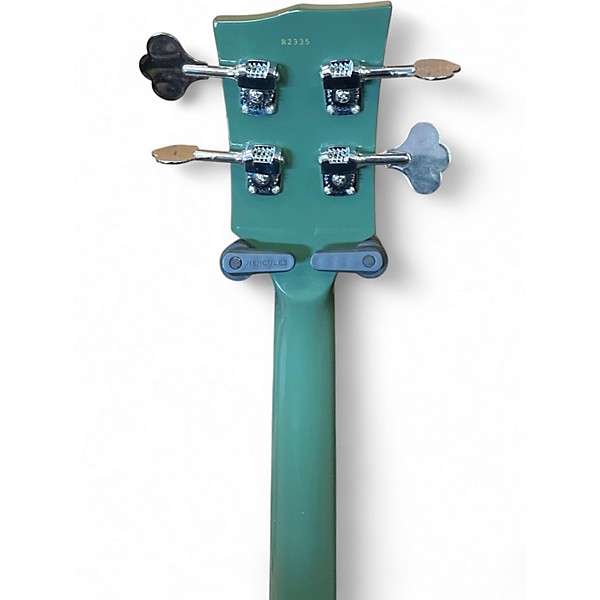 Used Dunable Guitars DE Sage Green Metallic Electric Bass Guitar