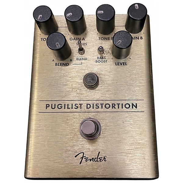 Used Fender PUGILIST DISTORTION Effect Pedal