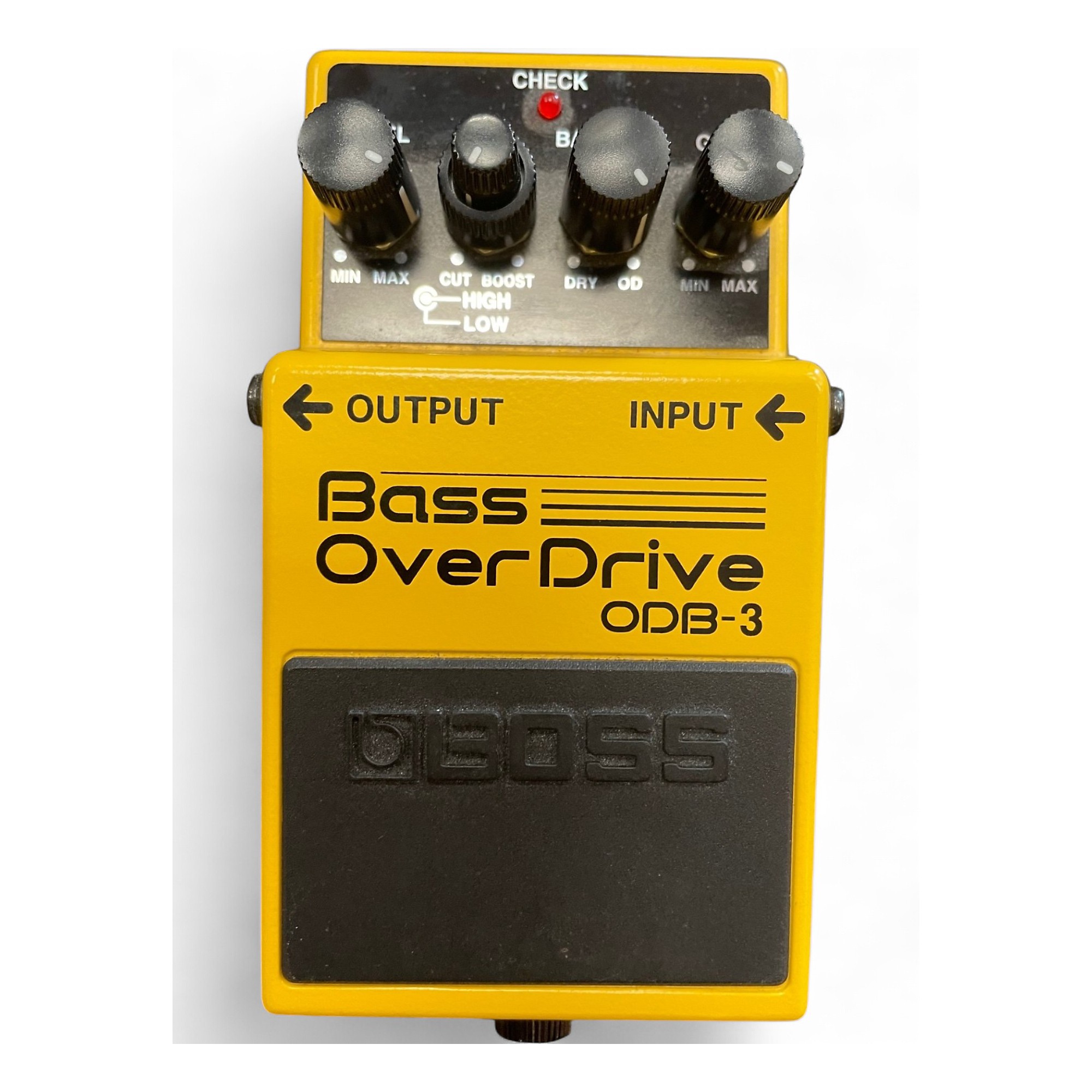 【中古】BOSS Bass OverDrive ODB-3 Used BOSS ODB3 Bass Overdrive Bass Effect Pedal | Guitar Center