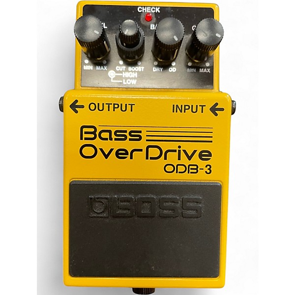 Used BOSS ODB3 Bass Overdrive Bass Effect Pedal | Guitar Center