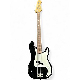Used Fender Precision bass Black Electric Bass Guitar