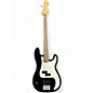 Used Fender Precision bass Black Electric Bass Guitar thumbnail