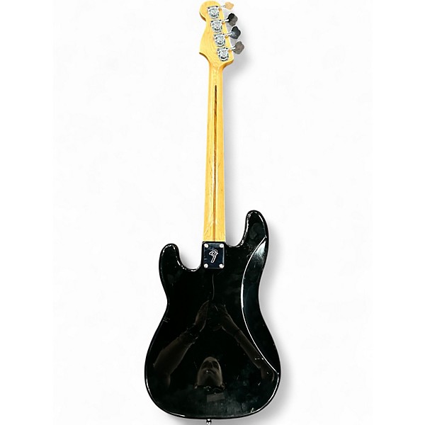 Used Fender Precision bass Black Electric Bass Guitar