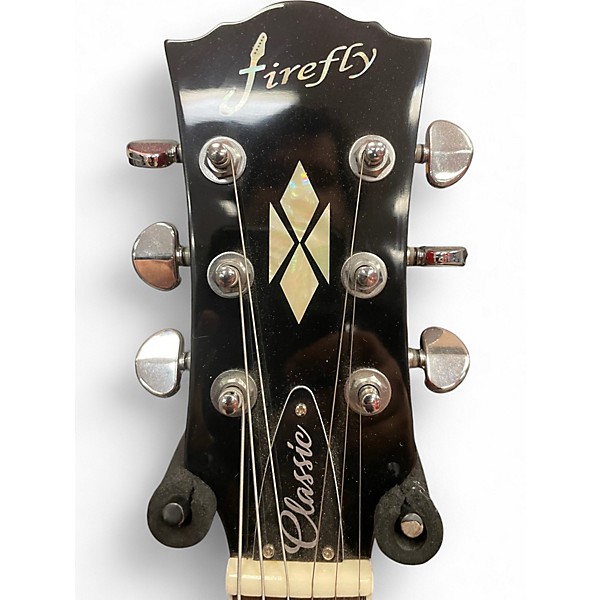 Used Firefly CLASSIC Red Solid Body Electric Guitar