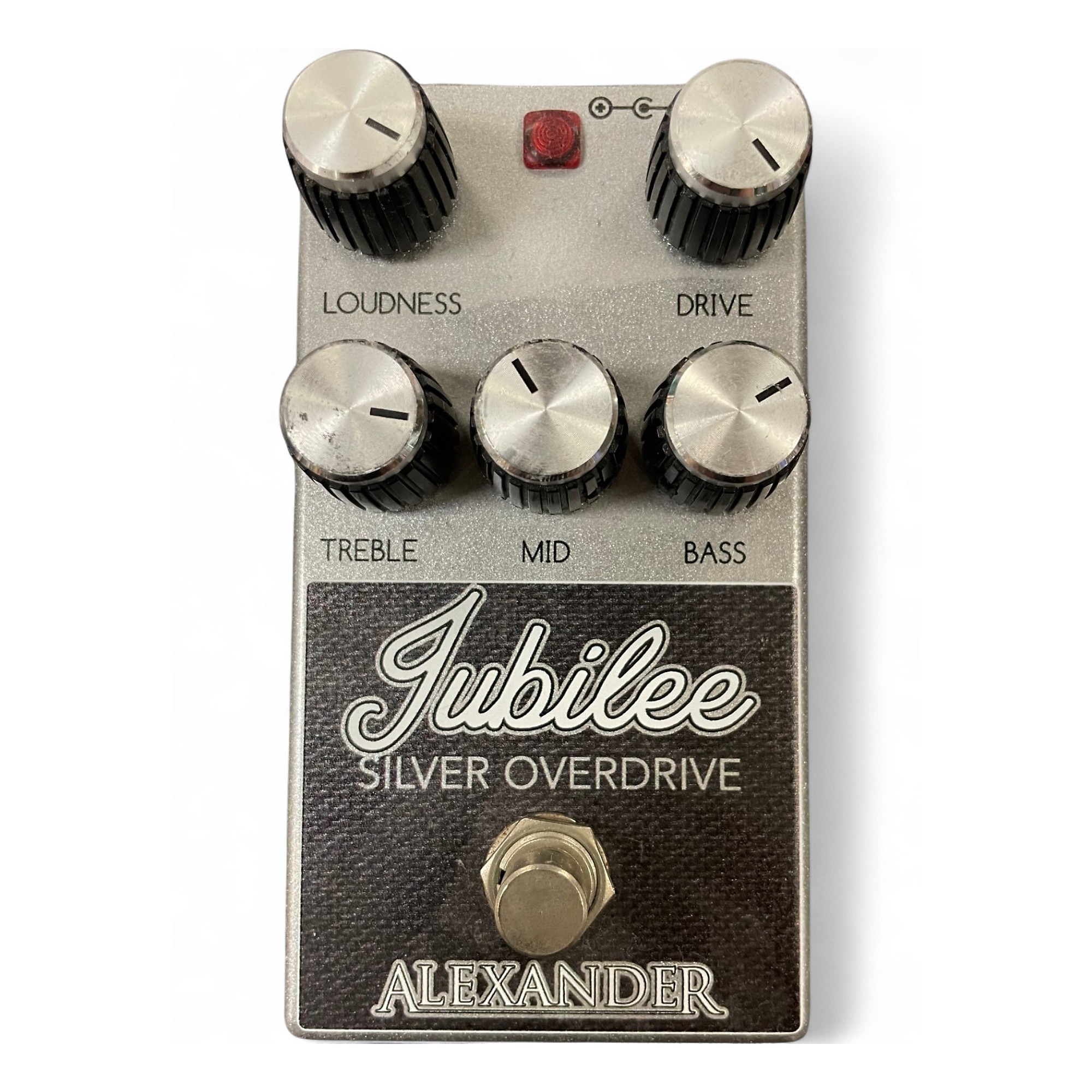 ギター Alexander Jubilee Silver Overdrive Used Alexander Pedals Jubilee Silver Overdrive Effect Pedal