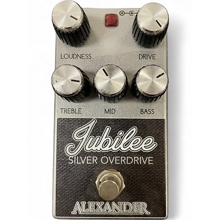 ギター ALEXANDER Jubilee Silver Overdrive Used Alexander Pedals Jubilee Silver Overdrive Effect Pedal