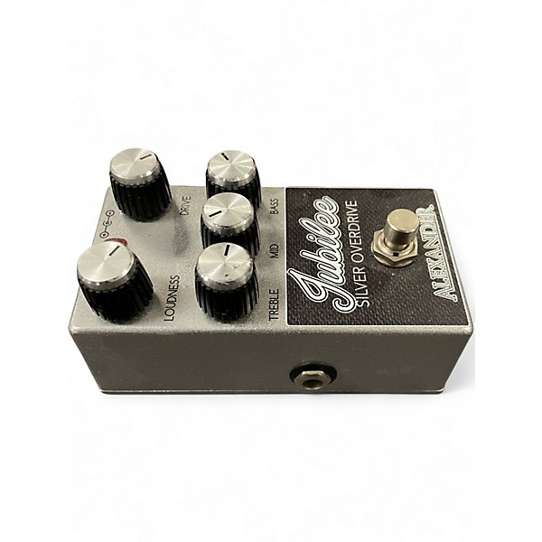 Used Alexander Pedals Jubilee Silver Overdrive Effect Pedal