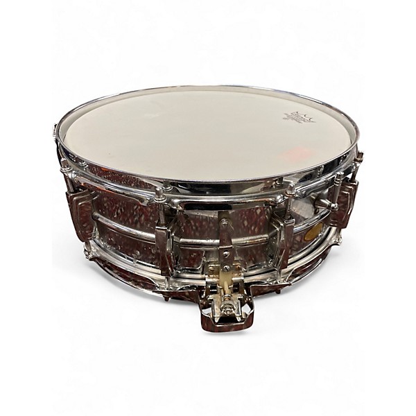 Vintage 1963 Ludwig 14X6 Super Sensitive Snare Silver Drum