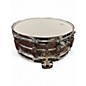 Vintage 1963 Ludwig 14X6 Super Sensitive Snare Silver Drum